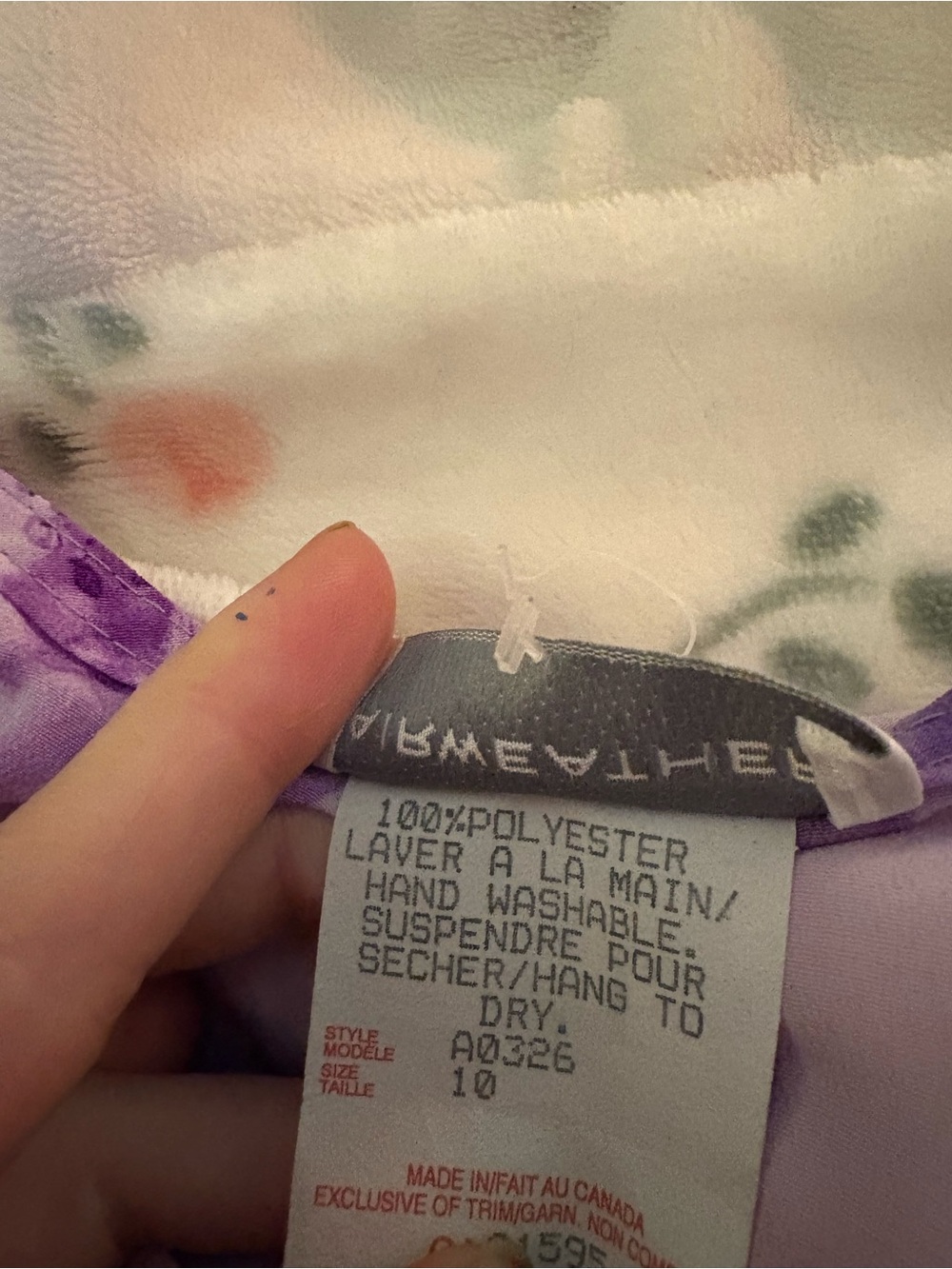 Sleeveless Purple Vintage Floral Maxi Dress with Tie Waist - Picture 4 of 4